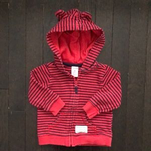Carter’s 9 month hoodie with bear ears